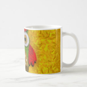 Caneca De Café Pintura de coruja