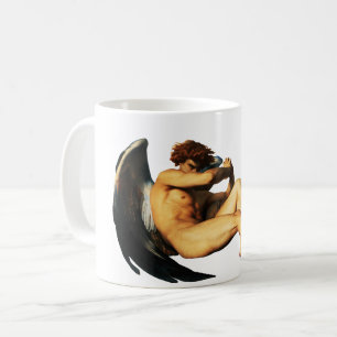 Caneca De Café Pintura de Fallen Angel por Alexandre Cabanel