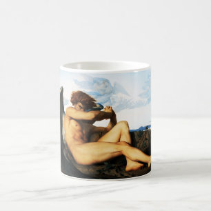 Caneca De Café Pintura de Fallen Angel por Alexandre Cabanel