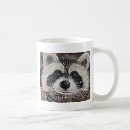Caneca De Café Pintura de Guaxinim