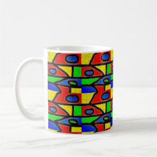 Caneca De Café Pintura de La Rambla Barcelona