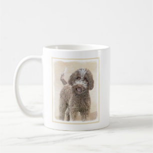 Caneca De Café Pintura De Lagotto Romagnolo - Arte De Cão Origin