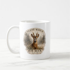 Caneca De Café Pintura de Vida Selvagem de Veado Vermelho Europeu