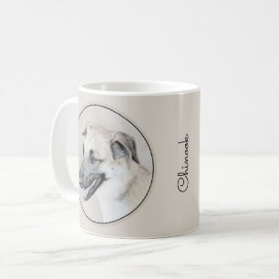Caneca De Café Pintura em Chinook (Ouvidos de Helicóptero) - Arte