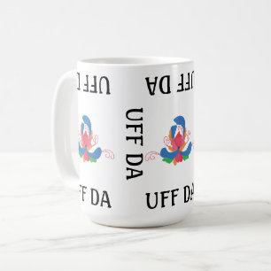 Caneca De Café Pintura moderna de rosas UFF DA