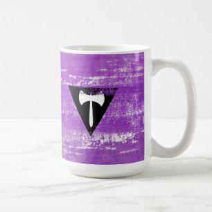 Caneca De Café Pintura Orgulho Lésbico (Lábri)