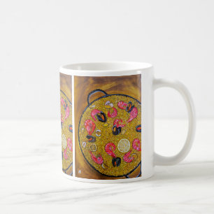 Caneca De Café Pintura Paella De Marisco por Alfred Fox