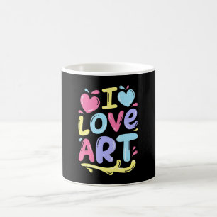 Caneca De Café Pintura Pintura Artista Do Amor