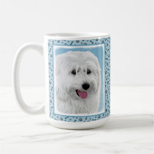 Caneca De Café Pintura Polonesa De Ovinos - Arte Canina