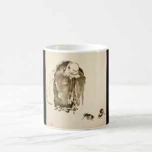 Caneca De Café Pintura por Miyamoto Musashi, 1600s do C.