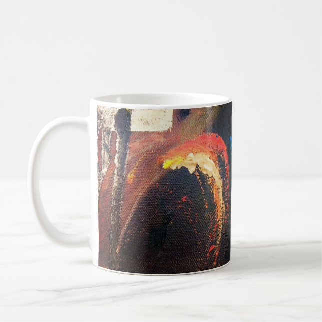 Caneca De Café Pinturas 5 - Clássica Mug (Esquerda)