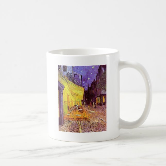 Caneca De Café Pinturas de Vincent van Gogh: Café de Van Gogh (Direita)