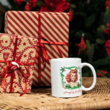 Pinup de Natal retrô malvado e legal