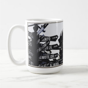Caneca de café pioneira do tribunal