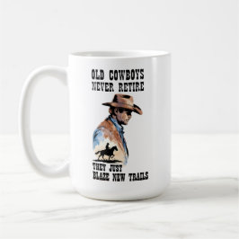Caneca De Café Pioneiro Caubói Ocidental Aposentadoria 
