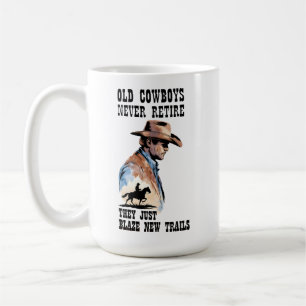 Caneca De Café Pioneiro Caubói Ocidental Aposentadoria 
