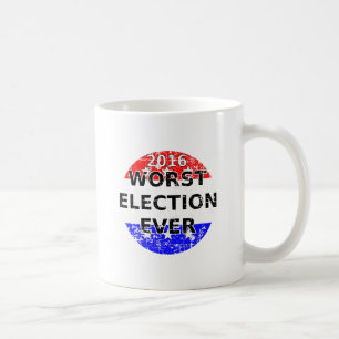 Caneca De Café Pior Eleição de Todos os Tempos