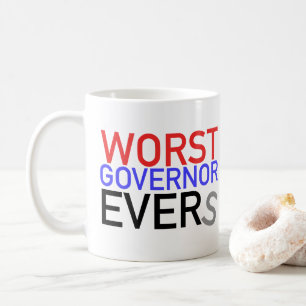 Caneca De Café Pior Governador Evers Mug