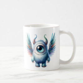 Caneca De Café Pip - Whimsical One Eyed Monster Mug