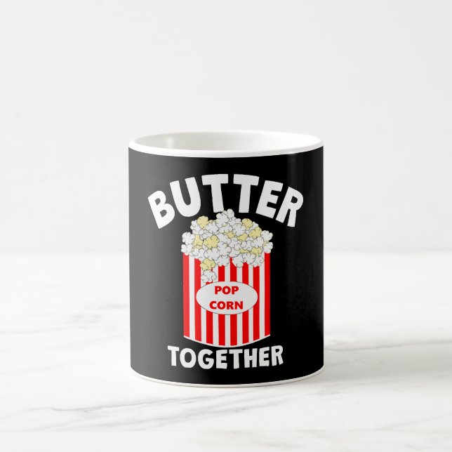 Caneca De Café Pipoca de Filme BUTTER Together (Centro)