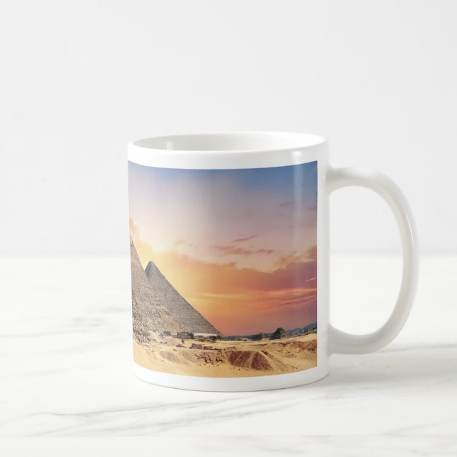 Caneca De Café pirâmides (Direita)