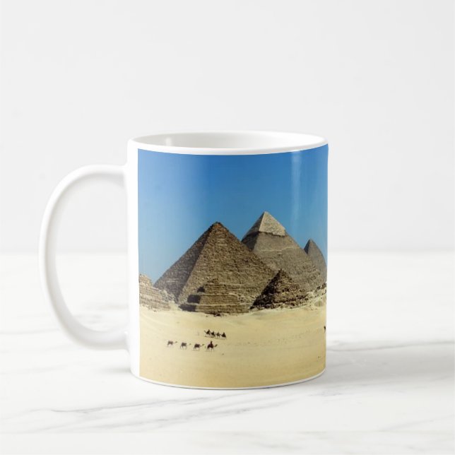 Caneca De Café Pirâmides (Esquerda)