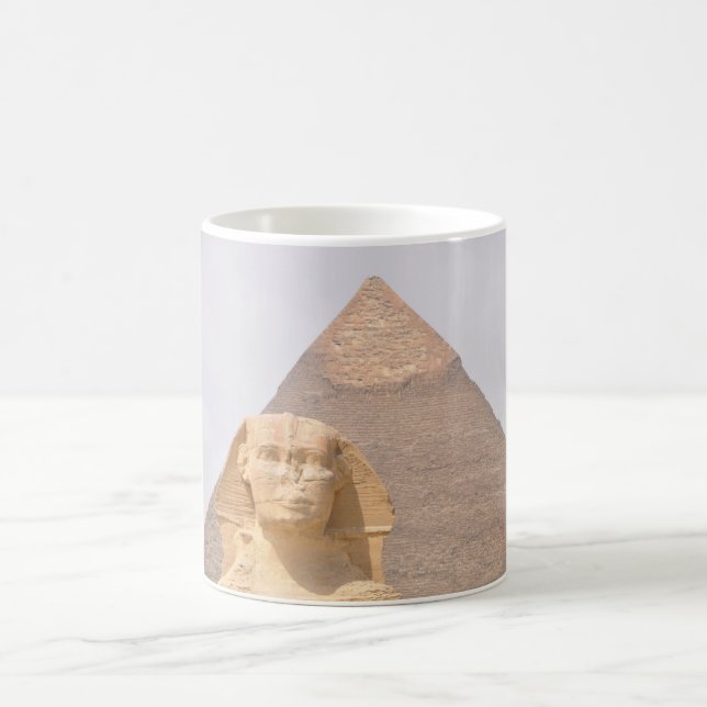 Caneca De Café Pirâmides de Gizé Esfinge Faraó Egito Antigo Viage (Centro)