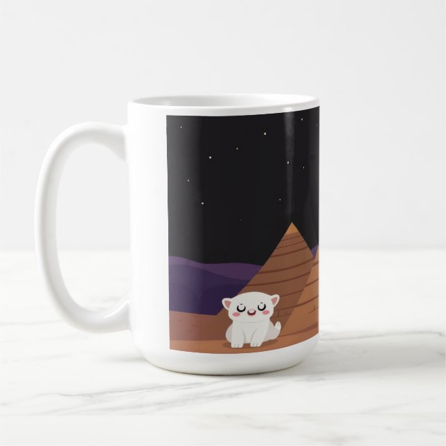 Caneca De Café Pirâmides incríveis  (Esquerda)