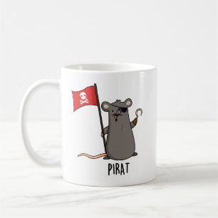 Caneca De Café Pirat Funny Pirate Rat Pun