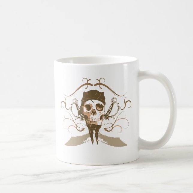 Caneca De Café Pirata! (Direita)