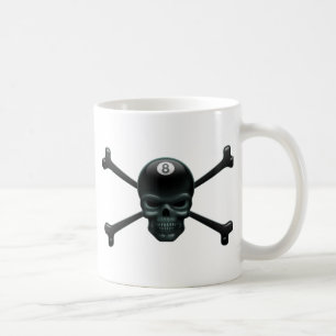 Caneca De Café pirata de 8 bolas