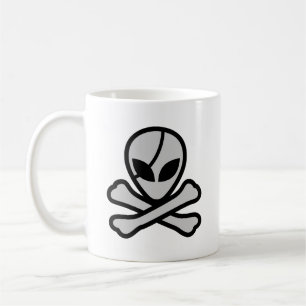 Caneca De Café Pirata de alienígena