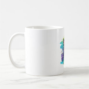 Caneca De Café Pirata de Cachorro german shepherd