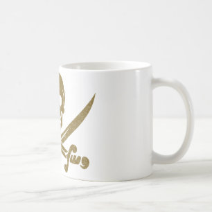 Caneca De Café Pirata do vintage