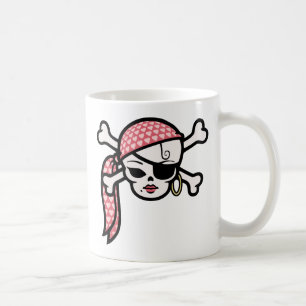 Caneca De Café Pirata glamoroso