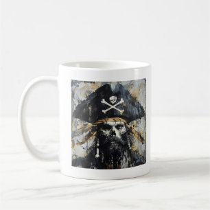 Caneca De Café Pirata Maldita
