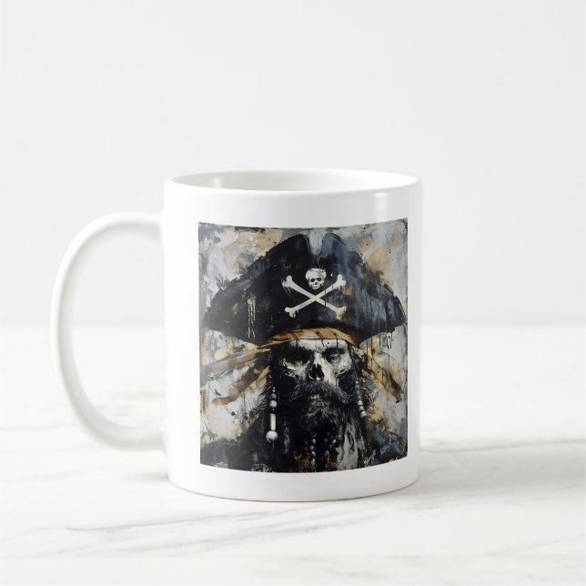 Caneca De Café Pirata Maldita (Esquerda)