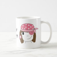Pirata Menina Rosa