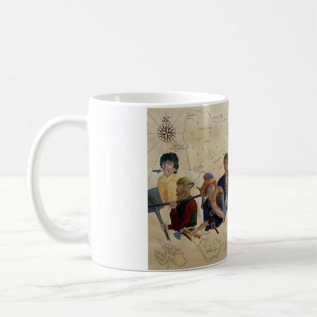 Caneca De Café Piratas! (Esquerda)