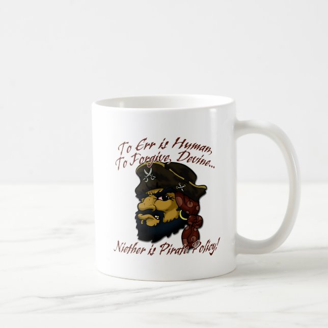 Caneca De Café Piratas! (Direita)