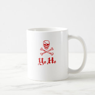 Caneca De Café Piratas Yo Ho