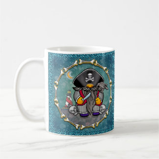 Caneca De Café Pirate Gnomo