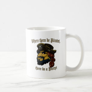 Caneca De Café Pirates Rock!