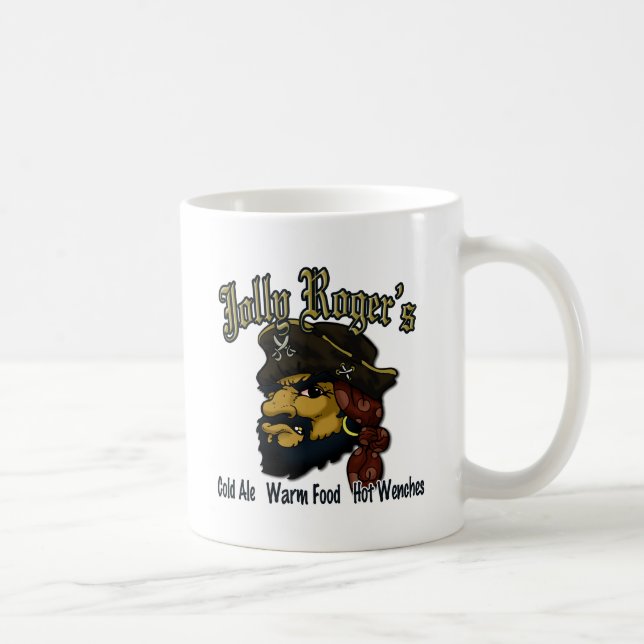 Caneca De Café Pirates RULE! (Direita)