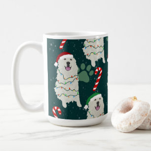 Caneca De Café Pirenéus Excelentes de Natal