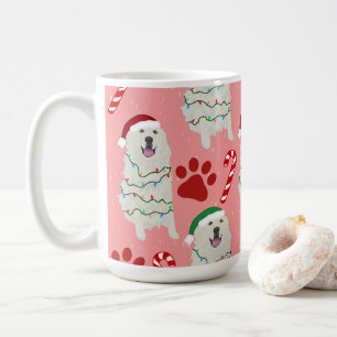 Caneca De Café Pirenéus Excelentes de Natal