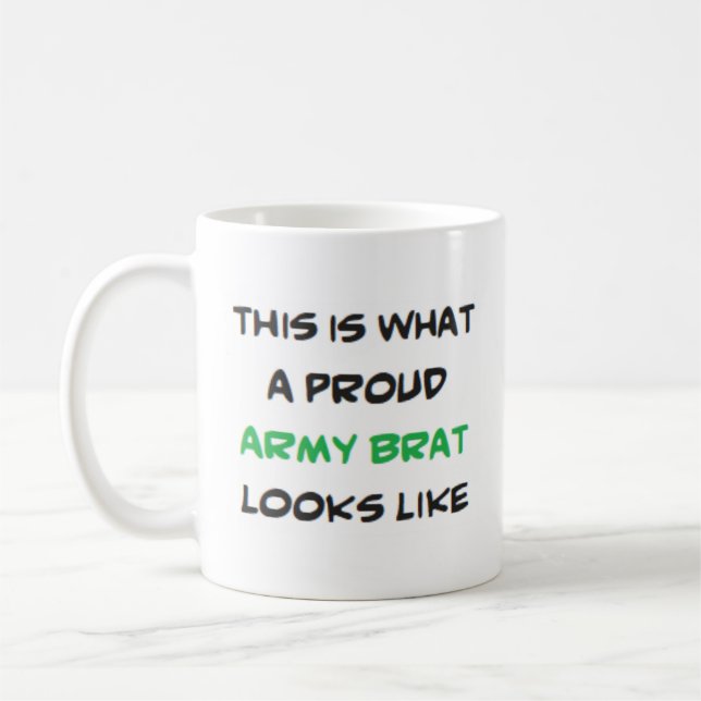 Caneca De Café pirralho do exército (Esquerda)
