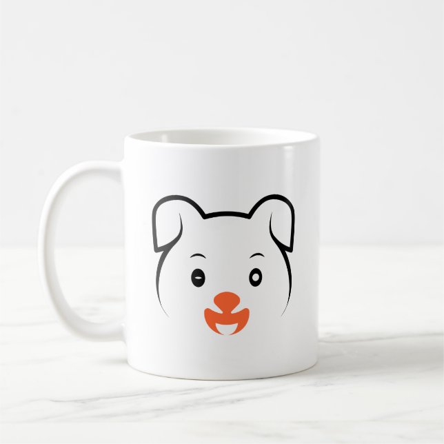 Caneca De Café Piscar os olhos (Esquerda)