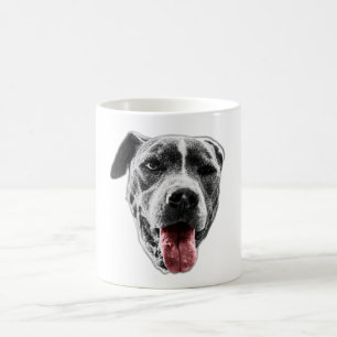 Caneca De Café Piscar os olhos e Suspensão de Língua Vermelha — F