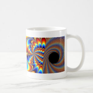 Caneca De Café Piscar os olhos Fractal